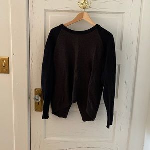 madewell open back sweater